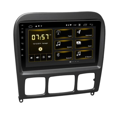Штатная магнитола INCar DTA-1528 Mersedes S-class 1998-2005 (W220) Android 10 DSP +Navi