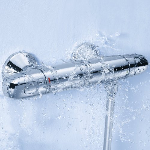 Душевая система Grohe New Tempesta Rustic System 200 с термостатическим смесителем Grohtherm 1000 (34143003)