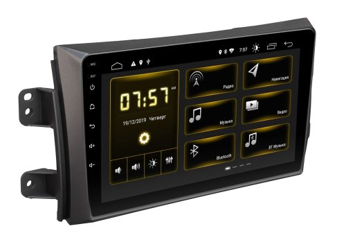 Штатна магнітола INCar DTA-0703 Suzuki SX4 2007-2013 Android 10 DSP + Navi