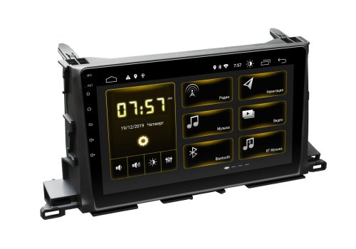 Штатна магнітола INCar DTA-2313 Toyota Highlander 2013+ Android 10 DSP + Navi