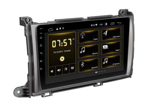 Штатна магнітола INCar DTA-2316 Toyota Sienna 2010-2014 Android 10 DSP + Navi