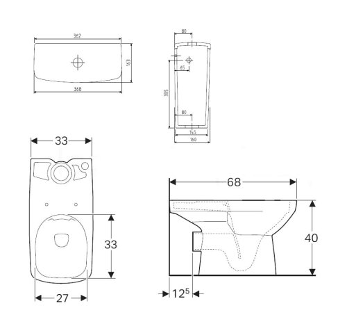 Унитаз Kolo Nova Pro M33223000