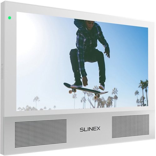 Комплект видеодомофона Slinex Sonik 7 White + Панель Slinex ML-20HD Silver Black