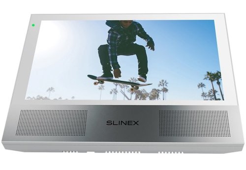 Комплект видеодомофона Slinex Sonik 7 White + Панель Slinex ML-20HD Silver Black