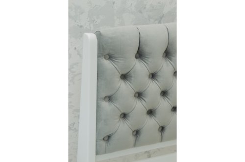 Ліжко двоспальне МІКС-меблі Вірджинія 160x200 горіх / Беатрис 03