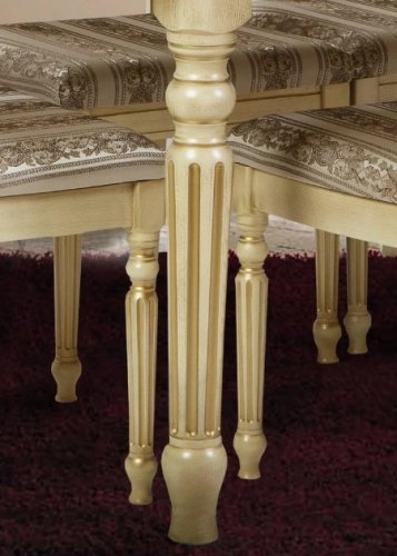 Стул МИКС-мебель Сицилия Люкс слоновая кость/Версаль 2600б