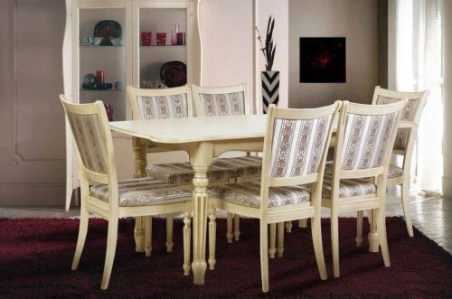 Стул МИКС-мебель Сицилия Люкс слоновая кость/Версаль 2600б