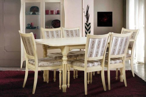 Стул МИКС-мебель Сицилия слоновая кость/Версаль 2600б