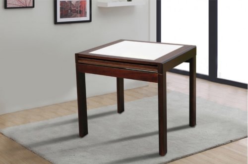 Стіл обідній МІКС-меблі Онікс бежевий