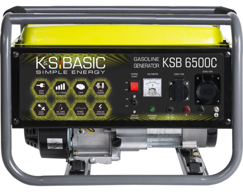 Бензиновый генератор Konner&Sohnen Basic KSB 6500C