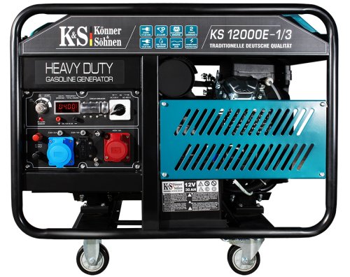Бензиновый генератор Konner&Sohnen KS 12000E-1/3
