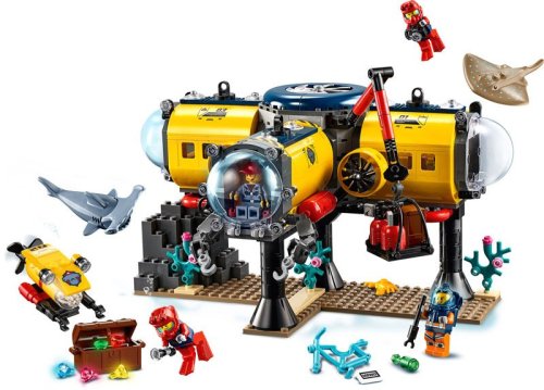 Конструктор LEGO City Океан: исследовательская база 60265