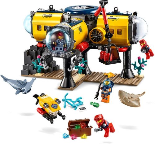 Конструктор LEGO City Океан: исследовательская база 60265
