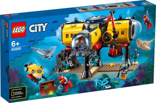 Конструктор LEGO City Океан: исследовательская база 60265