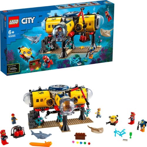 Конструктор LEGO City Океан: исследовательская база 60265