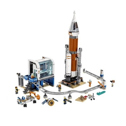 Конструктор LEGO City Ракета и пульт управления запуска в космос 60228