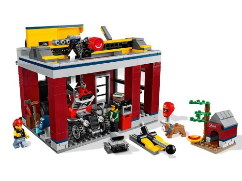 Конструктор LEGO City Тюнинг-мастерская 60258