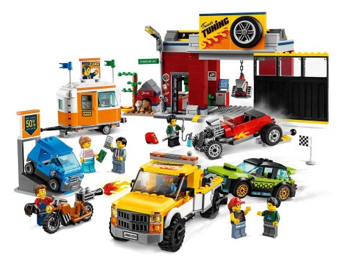 Конструктор LEGO City Тюнинг-мастерская 60258