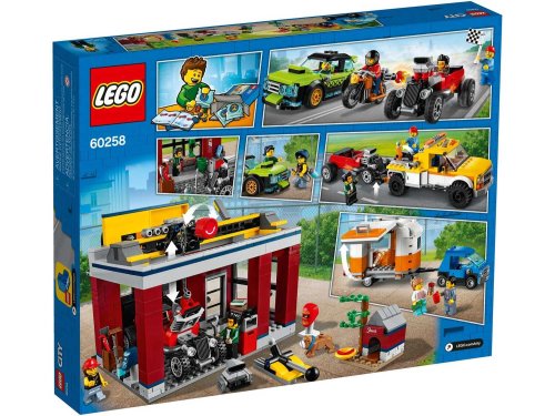 Конструктор LEGO City Тюнинг-мастерская 60258