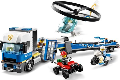 Конструктор LEGO City Перевозка полицейского вертолета 60244