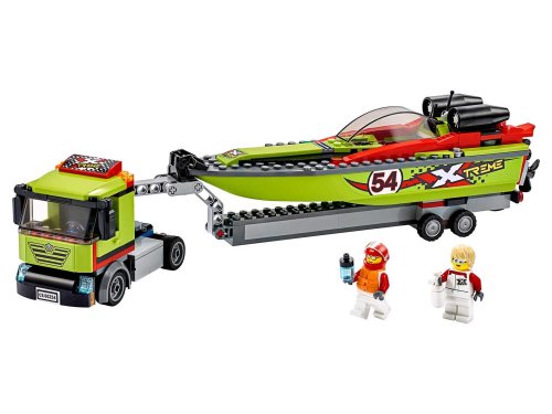 Конструктор LEGO City Транспортировщик скоростного катера 60254