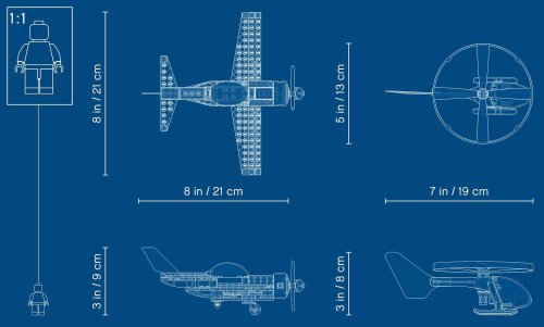 Конструктор LEGO City Повітряна гонка 60260
