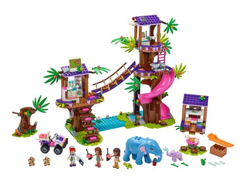 Конструктор LEGO Friends Спасательная база в джунглях 41424