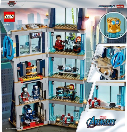 Конструктор LEGO Marvel Битва за вежу Месників 76166