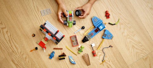 Конструктор LEGO Ninjago Бій на штормовому винищувачі 71703