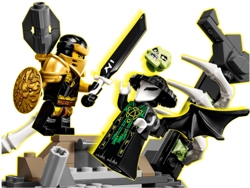 Конструктор LEGO Ninjago Подземелье колдуна-скелета 71722