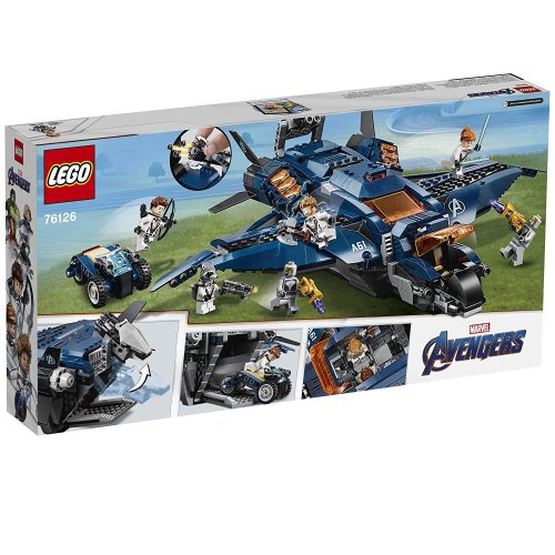 Конструктор LEGO Super Heroes Уникальный Квинджет Мстителей 76126