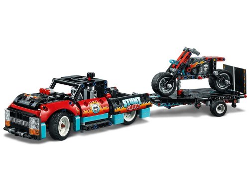 Конструктор LEGO Technic Шоу трюков на грузовиках и мотоциклах 42106