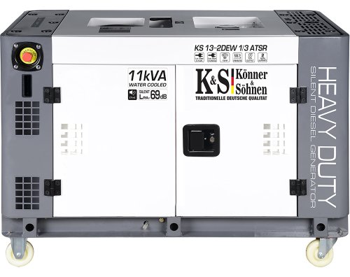 Дизельный генератор Konner&Sohnen KS 13-2DEW 1/3 ATSR