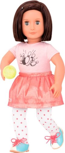 Кукла Our Generation Deluxe Эверли с книгой 46см BD31165AZ