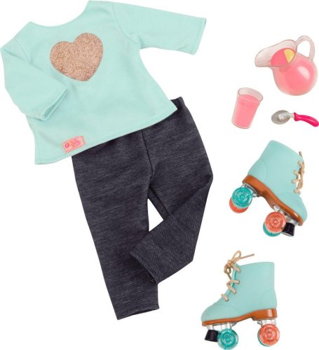 Кукла Our Generation Deluxe Ноа готовит обед с книгой 46см BD31092ATZ