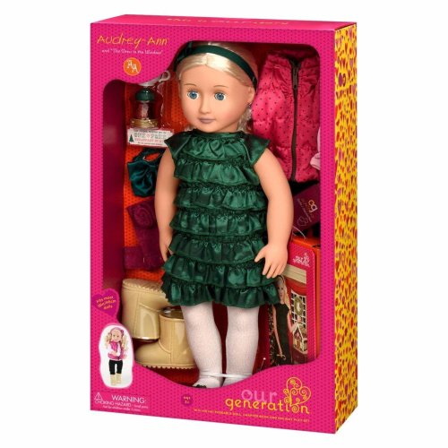Кукла Our Generation Deluxe Одри-Энн с книгой 46см BD31013ATZ