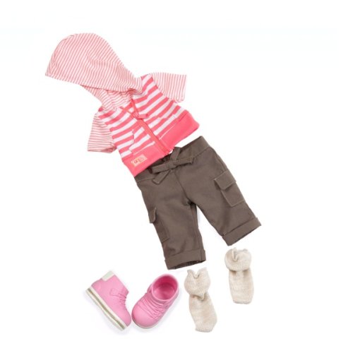 Кукла Our Generation Deluxe Шеннон с книгой 46см BD31026ATZ