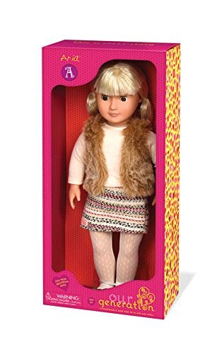 Кукла Our Generation Ариа в пуховом жилете 46см BD31079Z