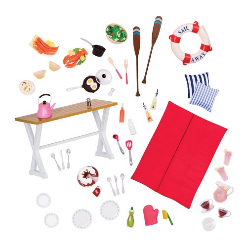 Игровой набор Our Generation Пляжный дом с аксессуарами BD37860Z