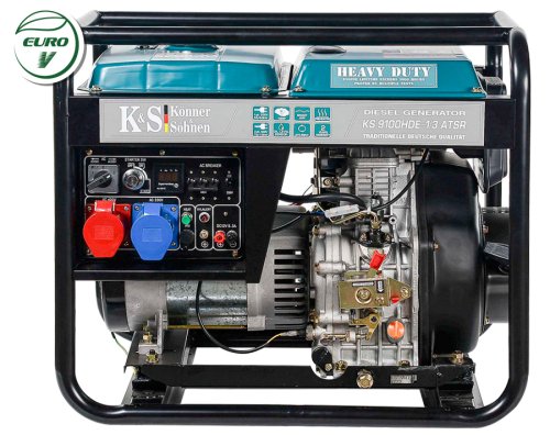 Дизельный генератор Konner&Sohnen KS 9100 HDE-1/3 ATSR