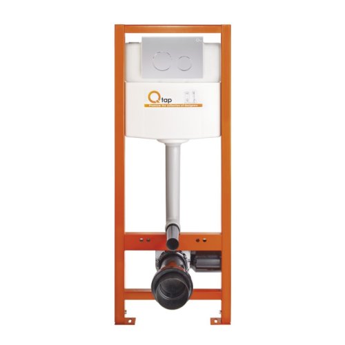 Набір Qtap інсталяція Nest QTNESTM425M11SAT + унітаз з сидінням Jay QT07335176W (M425M11SATQT07335176W)