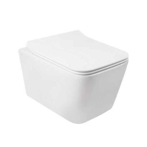 Набор Qtap инсталляция Nest QTNESTM425M08SAT + унитаз с сиденьем Crow QT05335170W (M425M08SATQT05335170W)