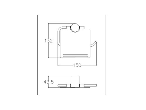 Держатель для туалетной бумаги Asignatura Delight 75605800