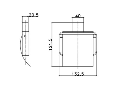 Держатель для туалетной бумаги Asignatura Unique 85605802
