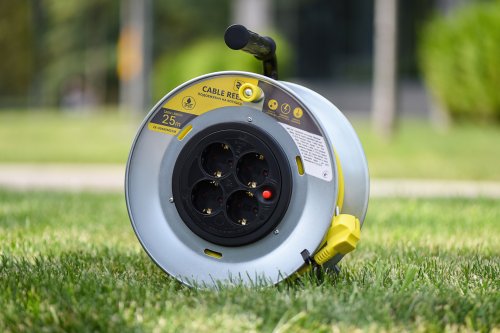 Удлинитель на катушке 2E 2E-U04REM25M