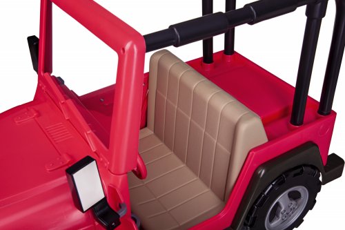 Транспорт для кукол Our Generation Розовый джип с черной рамкой BD37277Z