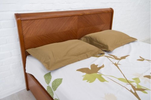 Ліжко двоспальне МІКС-меблі Ассоль з підйомним механізмом 160x200 венге