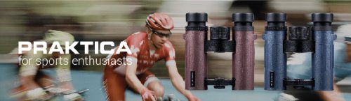 Бинокль Praktica Pioneer 10x26 WP Red