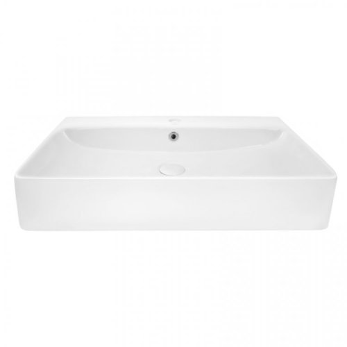 Умивальник Qtap Nando з донним клапаном QT1211K427W