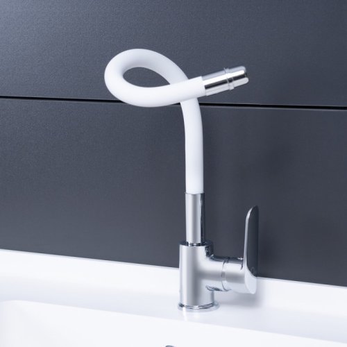 Смеситель для кухни с рефлекторным изливом Qtap Linea CRW 007F (QTLINCRW007F)